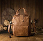 Túi da bò thật đựng laptop phong cách doanh nhân RETRO SBM157