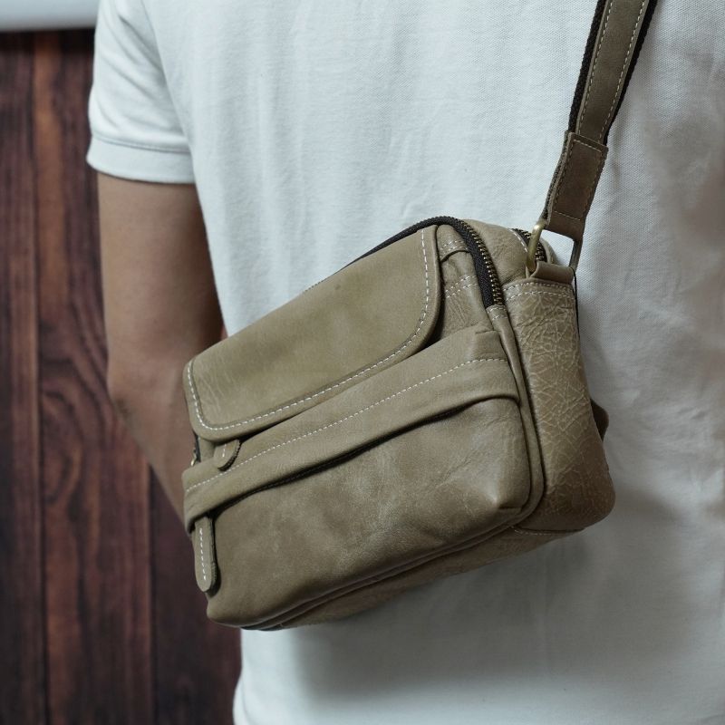 Túi Da Bò Thật Đeo chéo - Classic Edition SBM133