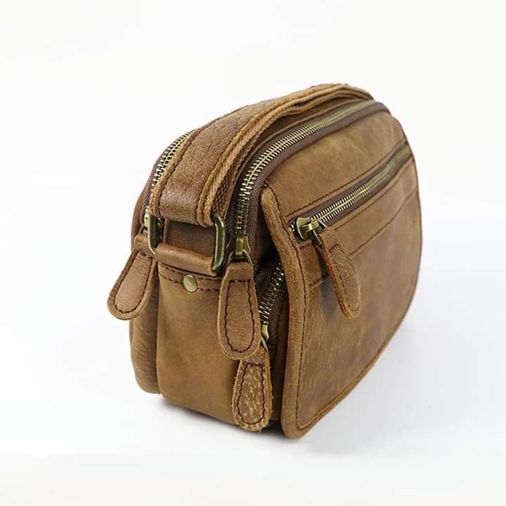 Túi Da Bò Thật Đeo Chéo - Classic Edition SBM125