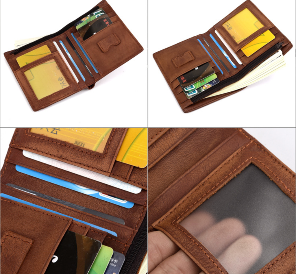 Ví Da Bò Thật Berry & Ken VINTAGE  - Classic Edition W114