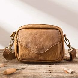 Túi Đeo Chéo Da Bò Thật Berry & Ken RETRO - Classic Edition SBM105