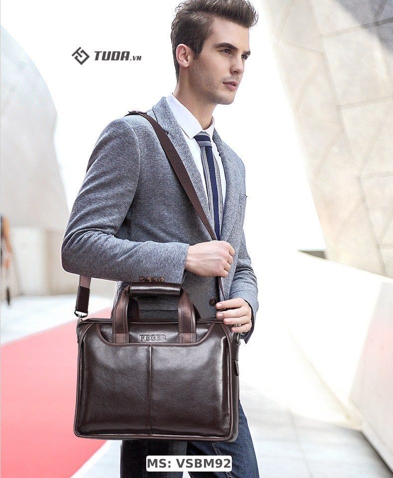 Túi Da Bò Thật - Business Edition VSBM92