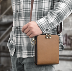 Túi Da Bò Thật Đeo Chéo Cameta RETRO SBM342