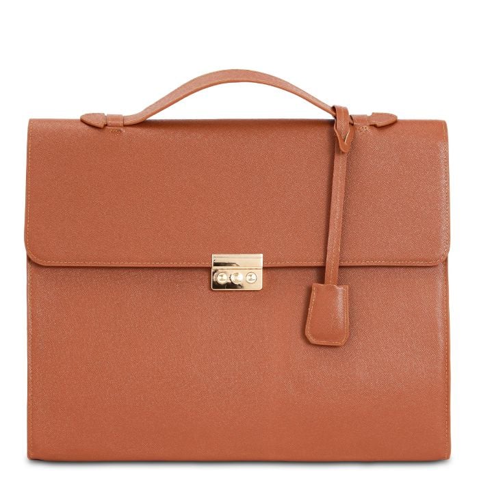 Cặp Da TAIGA HANDMADE Doanh Nhân Cao Cấp Xách Tay TUDA SBM346