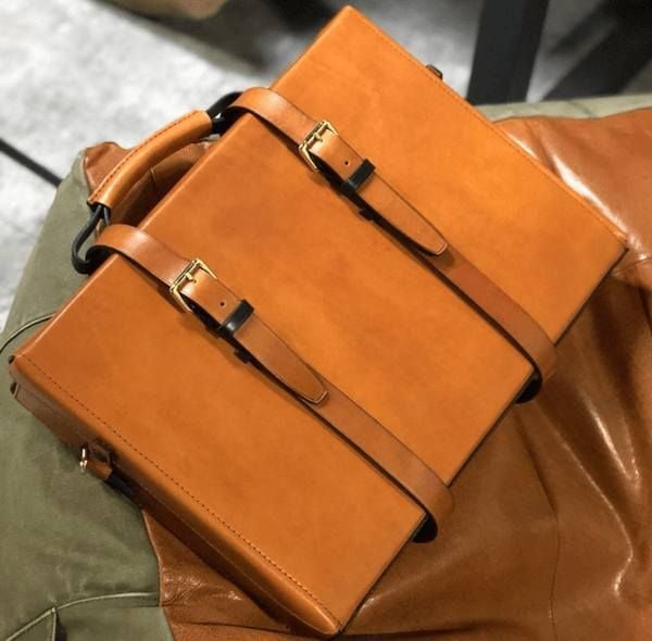 Vali Xách Tay Da Thật Cao Cấp Handmade CSL340