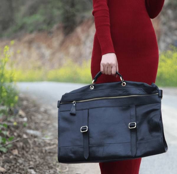 Túi Du Lịch Da Bò Cao Cấp Nhập Khẩu Đa Chức Năng TBL358