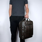 Balo Da Bò Thật Đa Chức Năng Đựng Laptop VINTAGE BPL328