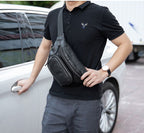 Túi Da Bò Thật Đeo Chéo Ngực và Thắt Lưng SBM352