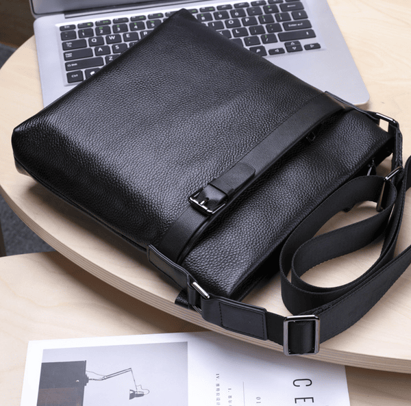 Túi Da Bò Thật Đeo Chéo Đựng IPad Classic Edition TUDA SBM317