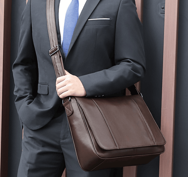 Cặp Da Công Sở Cao Cấp Da Thật Đa Năng Đựng Laptop & Hồ Sơ TUDA SBM319