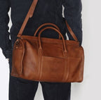 Túi Du Lịch Da Bò VEG Cao Cấp Nhập Khẩu Đựng Laptop Đa Chức Năng TBL312