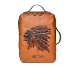 Balo Da Bò VEG Patina Italy Handmade Cao Cấp Đa Chức Năng BPL380