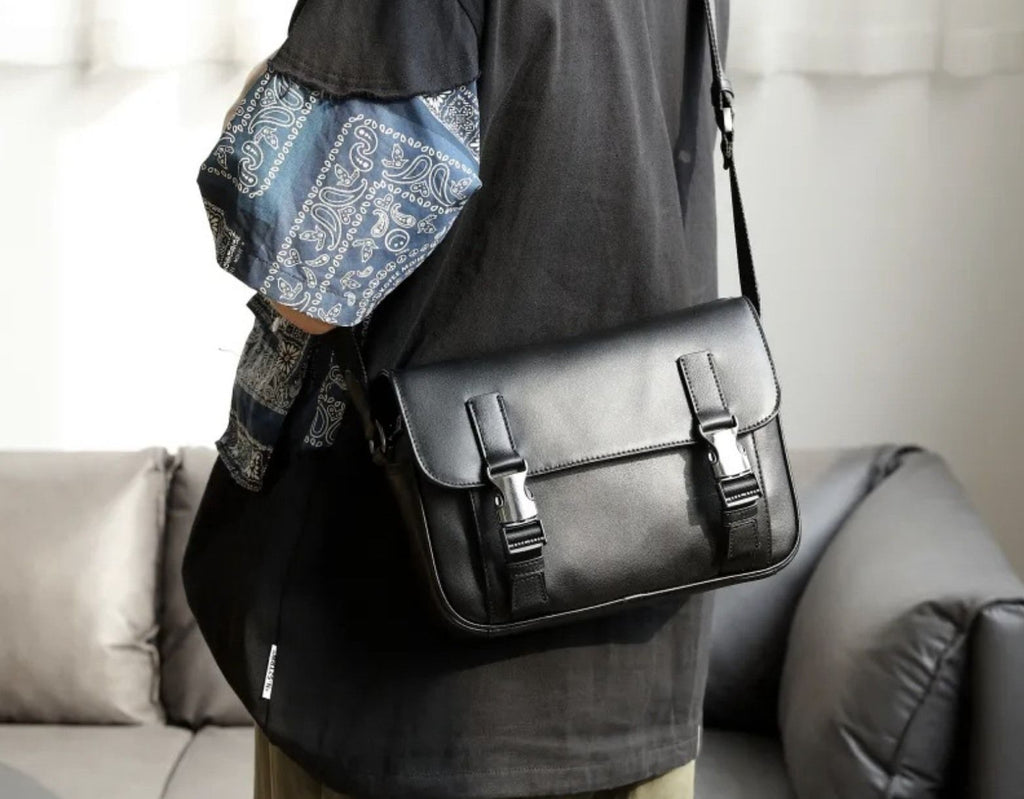 Túi Đeo Chéo Da Bò Thật Đựng iPad RETRO SBM287