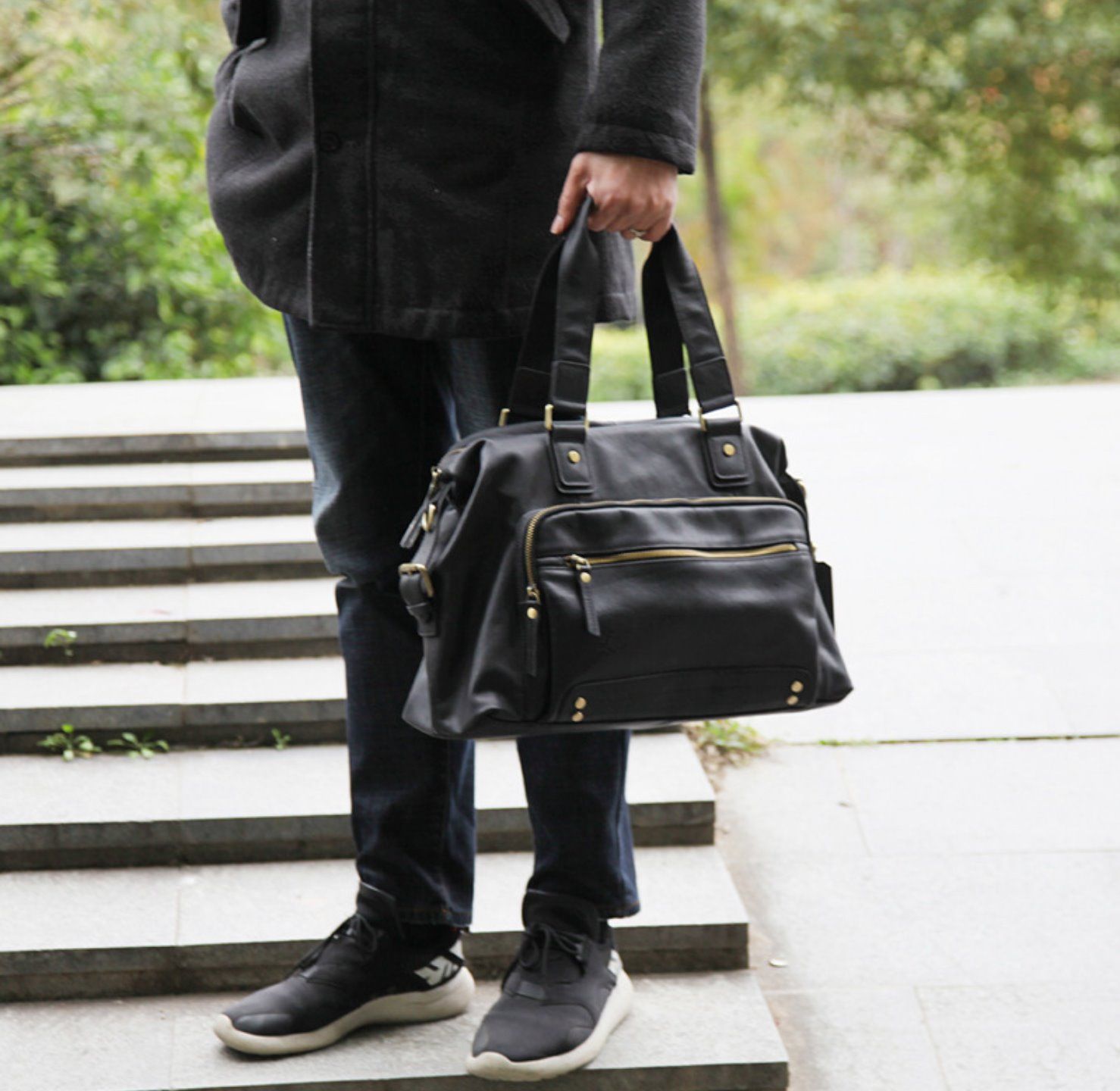 Túi Du Lịch Da Bò Mill Ý Cao Cấp Đa Chức Năng TUDA TBL277