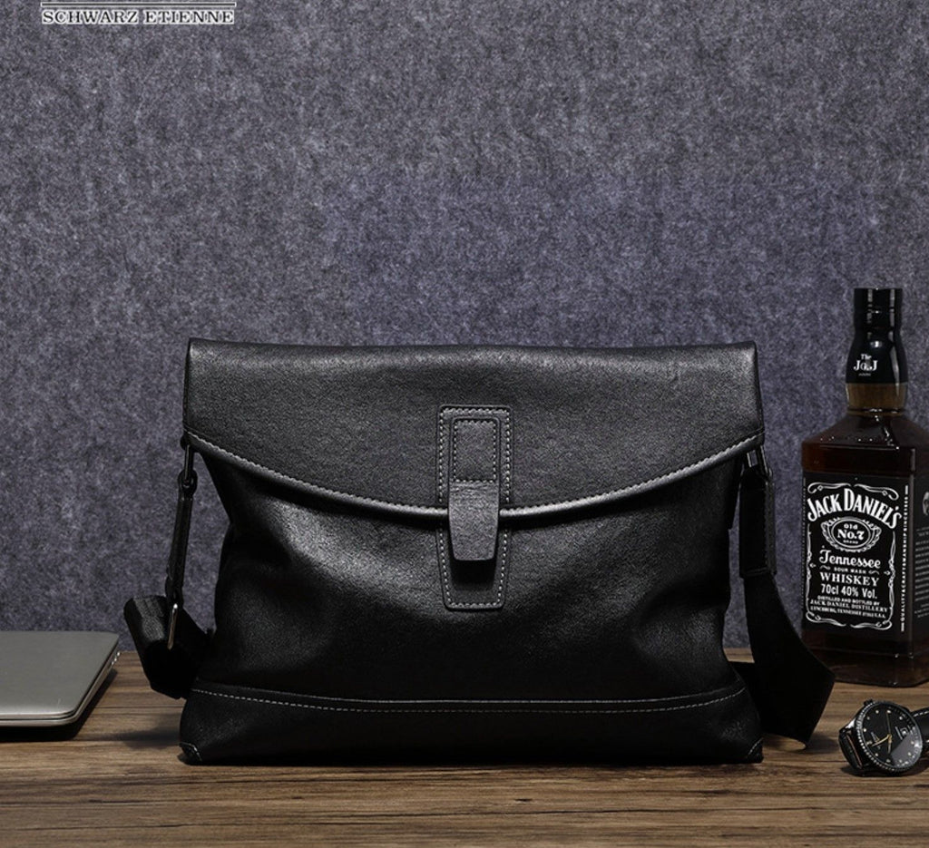 Túi Đeo Chéo Da Bò Thật Đựng iPad Classic Edition SBM262