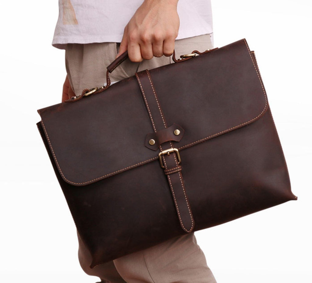 Cặp Da Doanh Nhân Cao Cấp Đựng Laptop & Hồ Sơ Classic SBM271