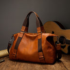 Túi Du Lịch Cá Nhân Da Bò VEG Patina Italy Nhập Khẩu TBL250