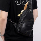 Túi Da Bò VEG Nhập Khẩu Đeo Chéo Trước Ngực SBM227