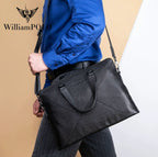 Cặp Da Công Sở Doanh Nhân Cao Cấp Da Bò Thật WP SBM424