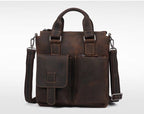 Túi Da Bò Thật Đựng Laptop Phong Cách Doanh Nhân RETRO SBM200