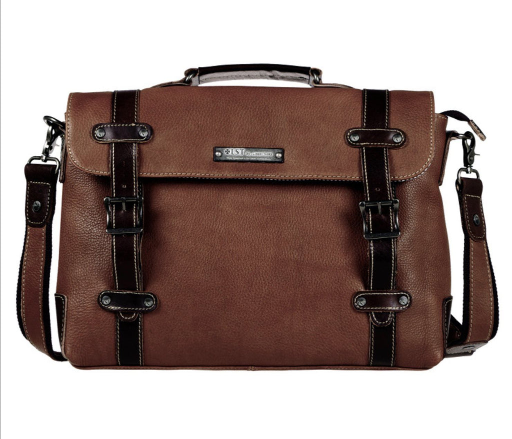 Cặp Xách Tay Da Bò VEG Italy Nhập Khẩu Đựng Laptop Phong Cách Cổ Điển SBM173