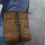 Túi Da Bò VEG Italy Nhập Khẩu Đeo Chéo Đựng iPad - Classic SBM174