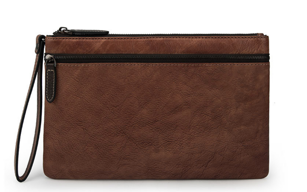 CLUTCH cầm tay da bò thật phong cách cổ điển CLH153