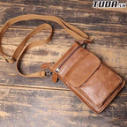 Túi da thật đeo hông, thắt lưng đựng điện thoại SBM140