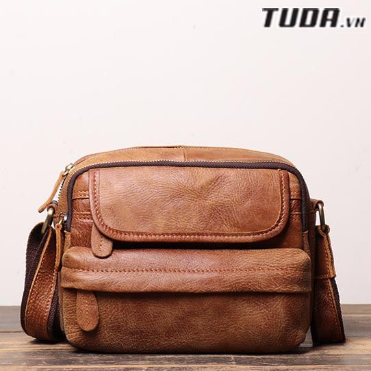 Túi Da Bò Thật Đeo chéo - Classic Edition SBM133