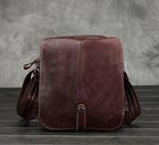Túi Da Bò Thật đeo chéo Berry & Ken RETRO - Classic Edition SBM128
