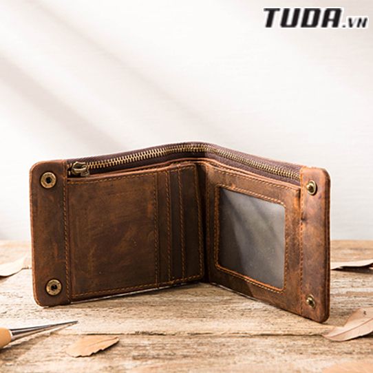 Ví Da Bò Thật Berry & Ken VINTAGE - Classic Edition W126