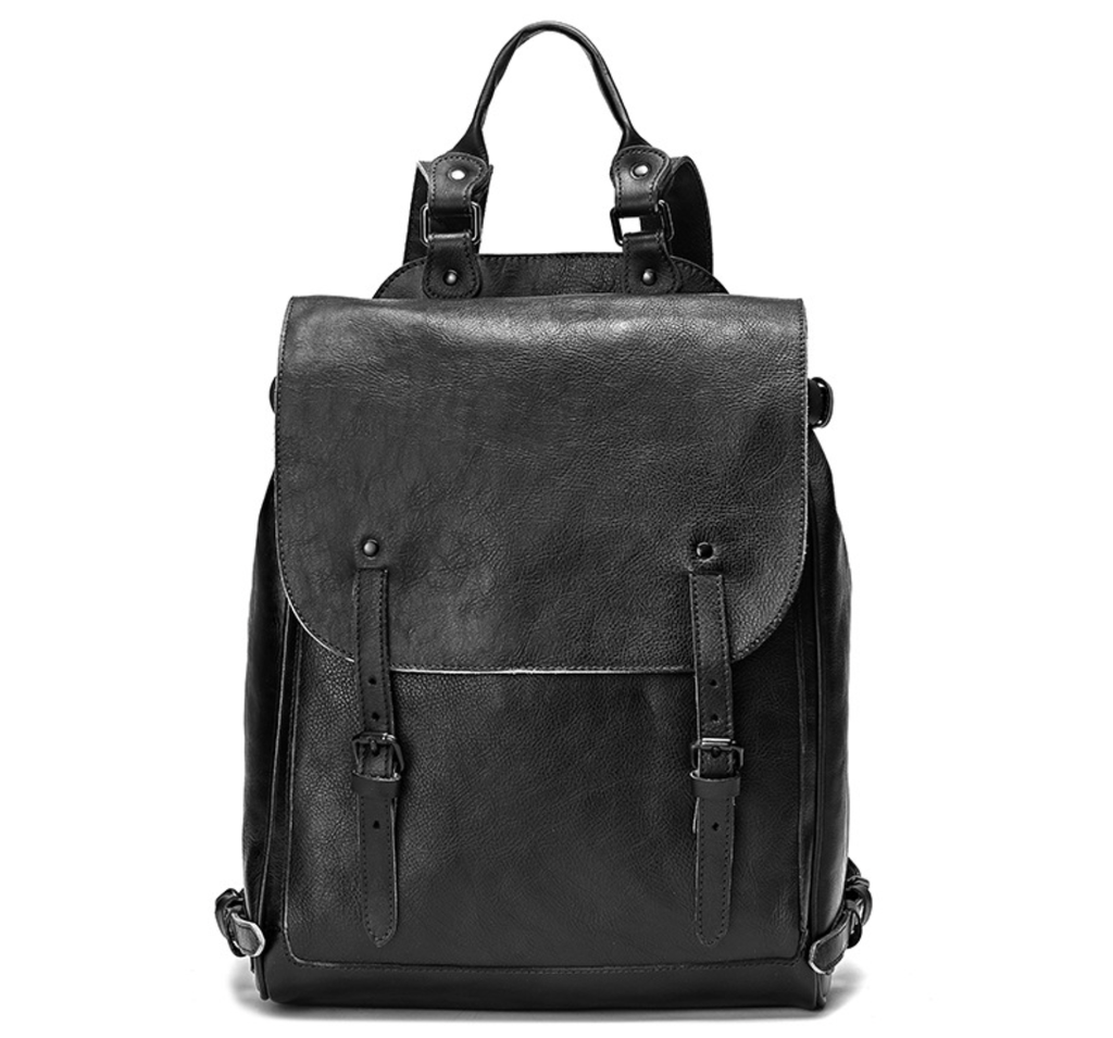 Balo Da Bò VEG Patina Đựng Laptop & Du Lịch Đa Chức Năng BPL359