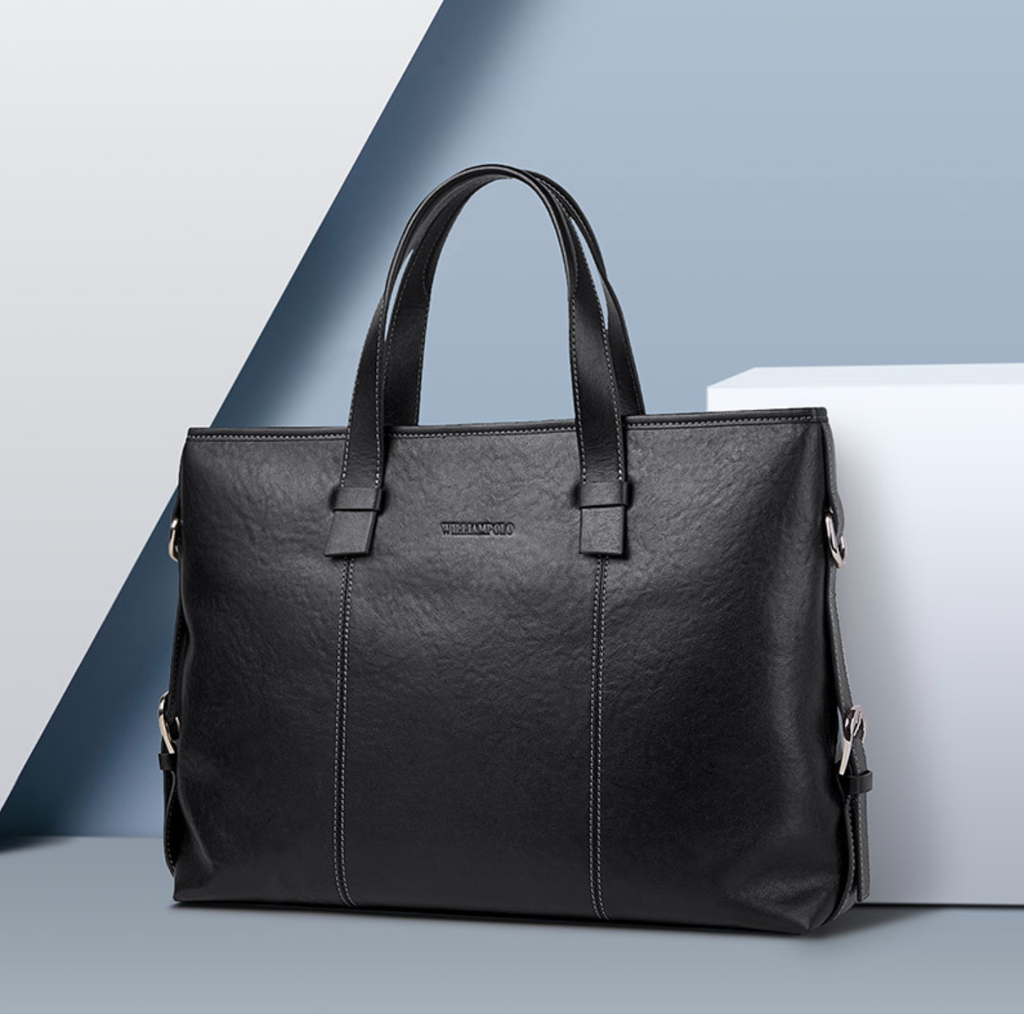 Cặp Da Doanh Nhân Cao Cấp William POLO Đựng Laptop & Hồ Sơ SBM362