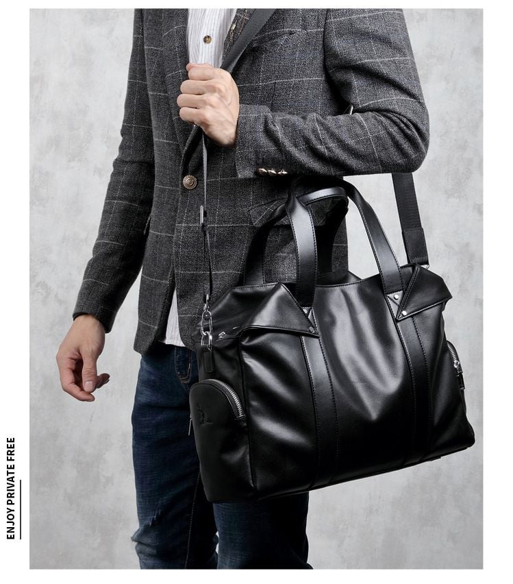 Túi Du Lịch Da Bò Cao Cấp Nhập Khẩu Đa Chức Năng TUDA TBL370