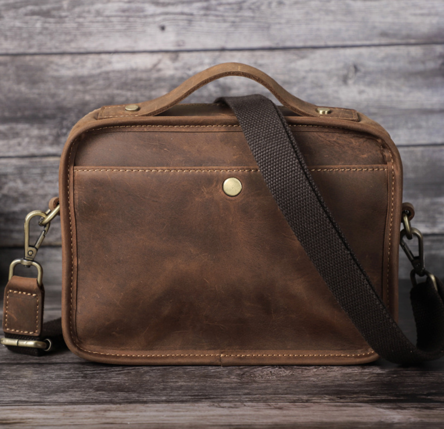 Túi Đeo Chéo Da Bò Sáp Đựng iPad RETRO SBM365