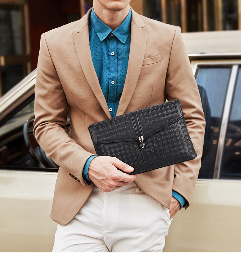 Ví Cầm Tay CLUTCH Nam Da Bò Cao Cấp PRIUS CLH314