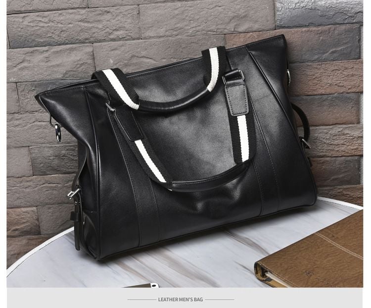 Cặp Da Công Sở Cao Cấp Da Bò Thật Đa Năng TUDA SBM374