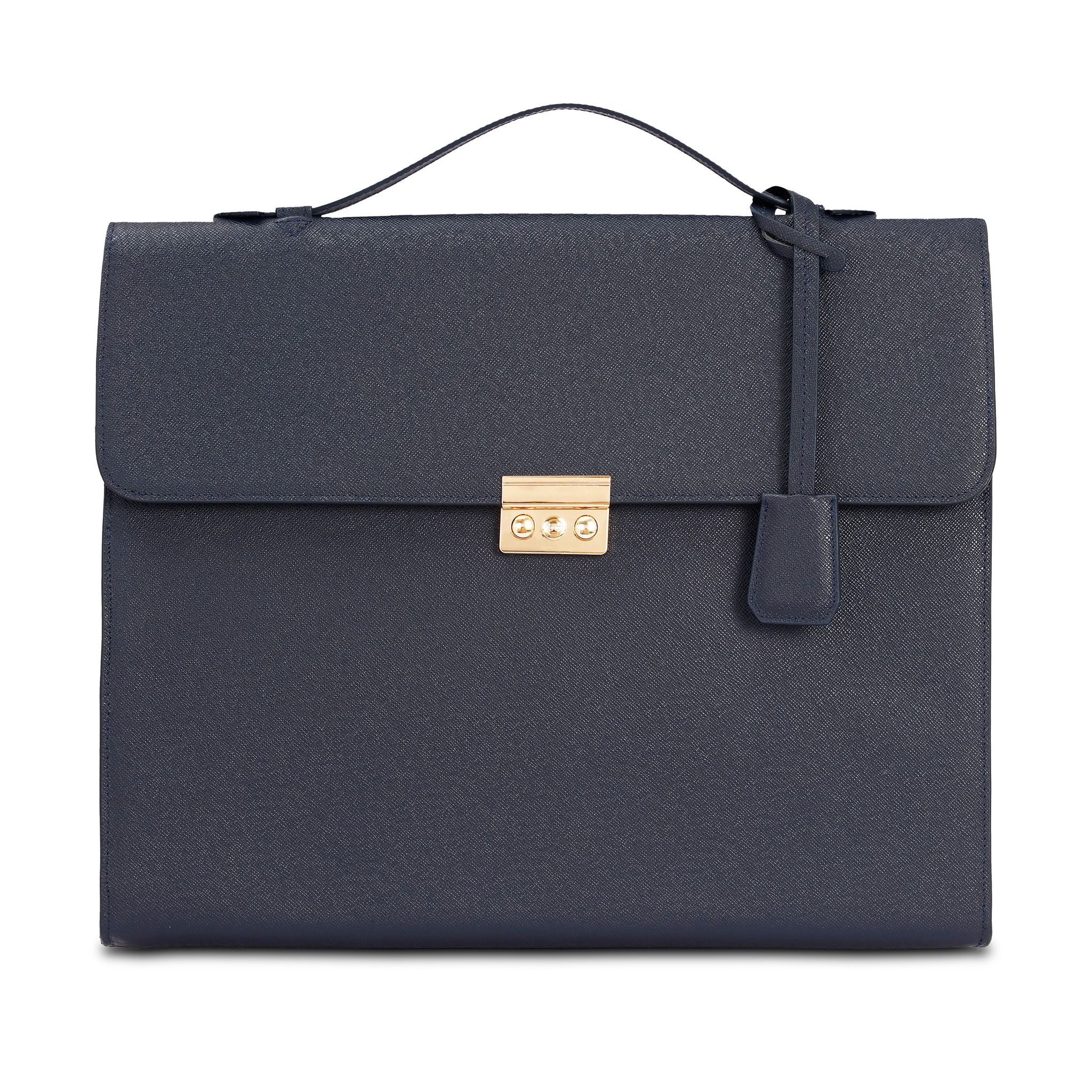 Cặp Da TAIGA HANDMADE Doanh Nhân Cao Cấp Xách Tay TUDA SBM346