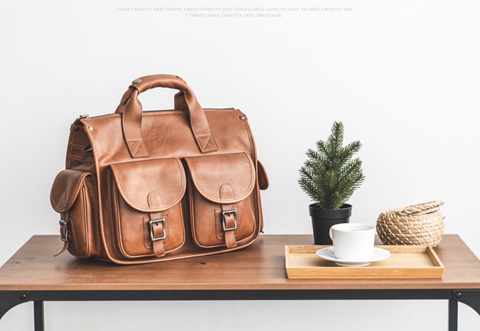 Cặp Da Công Sở Cao Cấp Da Thật Đa Năng Đựng Laptop & Hồ Sơ SBM295