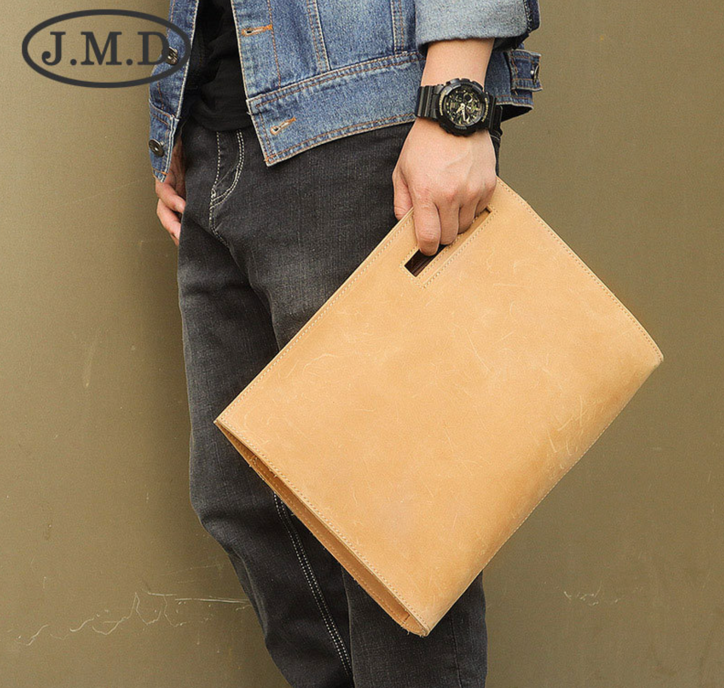 Túi Da Bò Thật Đeo Chéo & Cầm Tay Đựng iPad Special Edition SBM298