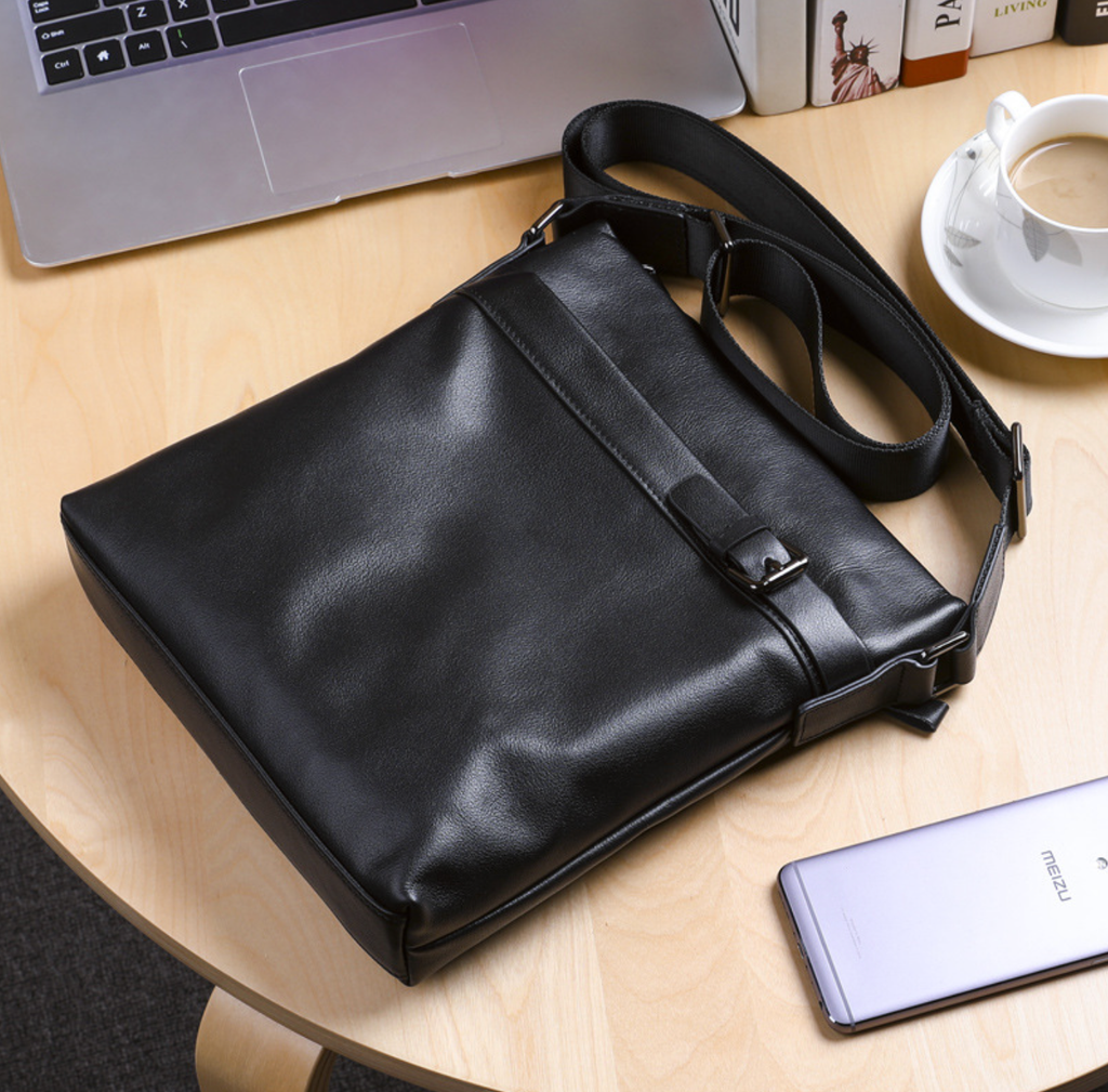 Túi Da Bò Thật Đeo Chéo Đựng IPad Classic Edition TUDA SBM317