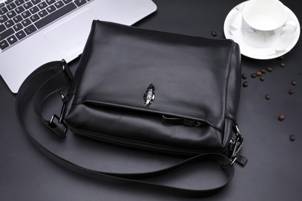 Túi Đeo Chéo Da Bò Thật Đựng iPad RETRO TUDA SBM320