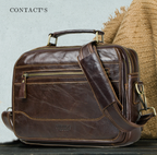 Túi Da Bò PULL UP Nhập Khẩu Đeo Chéo & Xách Tay Đựng iPad Classic SBM323