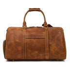 Túi Du Lịch Đa Năng Da Bò Sáp Nhập Khẩu Có Ngăn Chứa Giầy TBL306