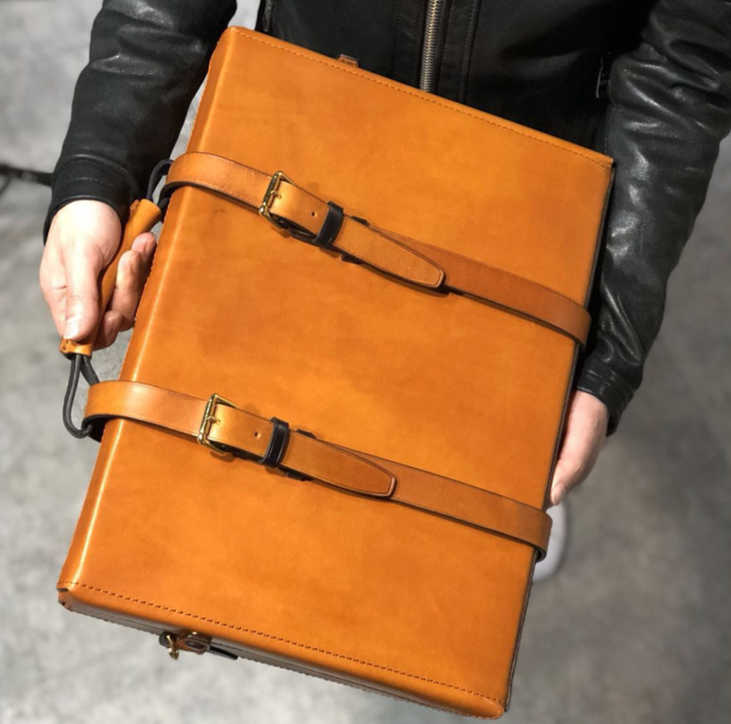 Vali Xách Tay Da Thật Cao Cấp Handmade CSL340