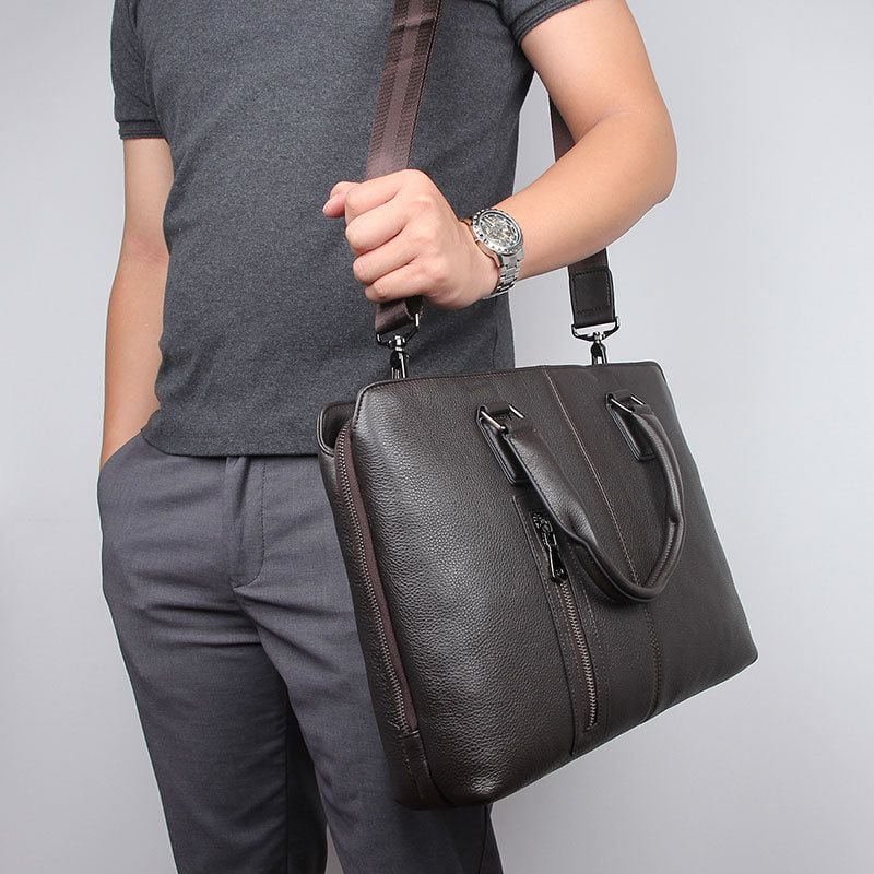 Cặp Da TOGO Doanh Nhân Cao Cấp Đựng Laptop & Hồ Sơ Limited Edition SBM265