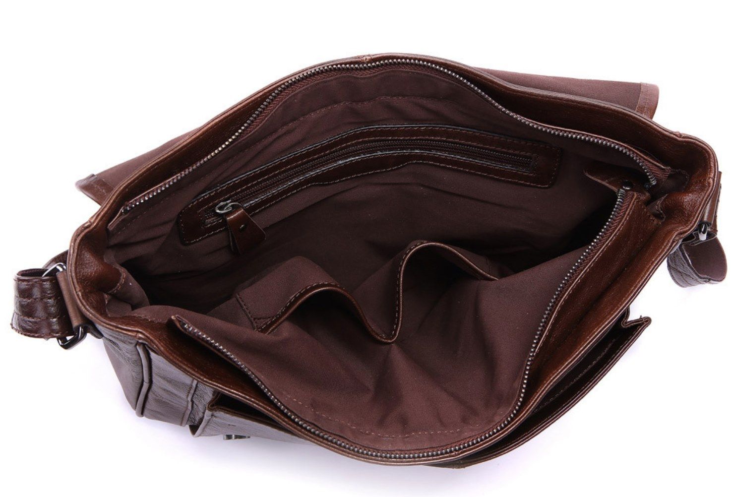 Túi Đeo Chéo Da Thật Nhập Khẩu Đựng Laptop & iPad Classic Style SBM268