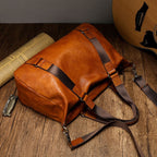 Túi Du Lịch Cá Nhân Da Bò VEG Patina Italy Nhập Khẩu TBL250