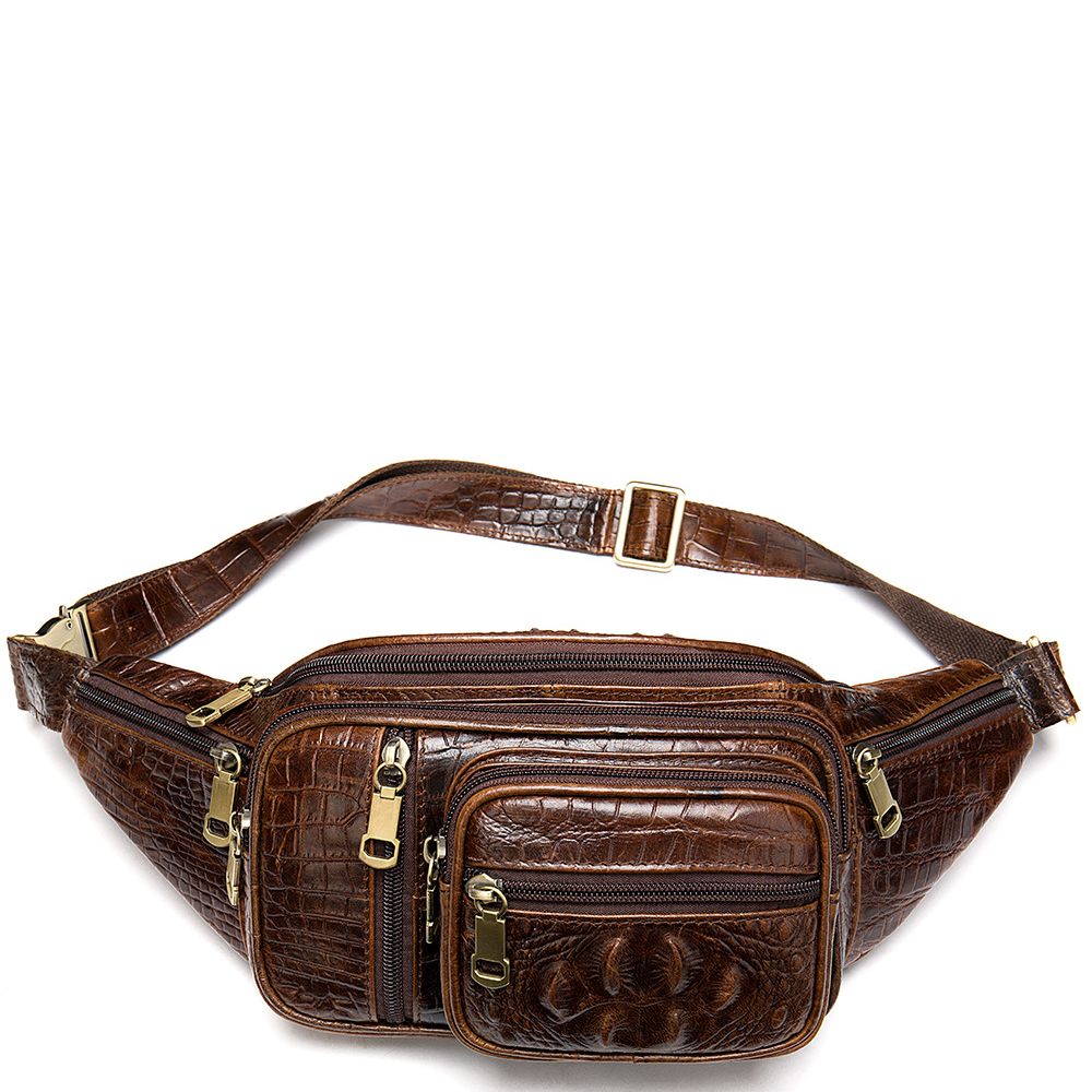 Túi Bao Tử Da Bò Thật RETRO Đeo Chéo Ngực Và Thắt Lưng SBM208