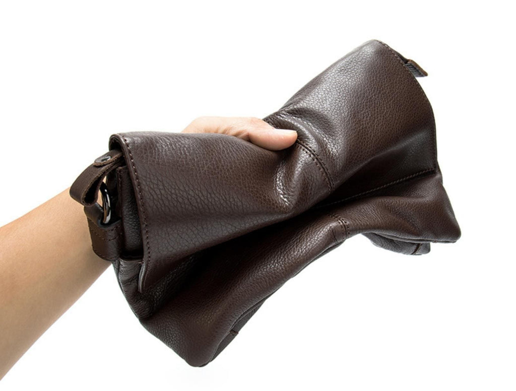 Túi Da Bò Thật Đeo Chéo & Clutch Cầm Tay Đựng IPad - Classic SBM188